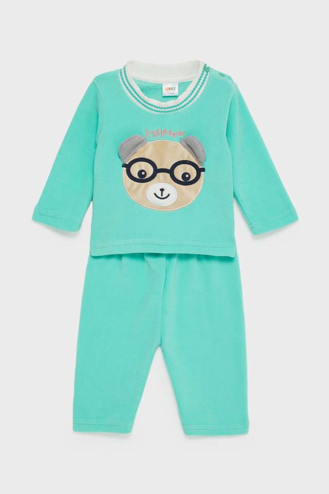 Embroidered-Polyester-Regular-Fit-Infant-Boys-Co-Ord-Set