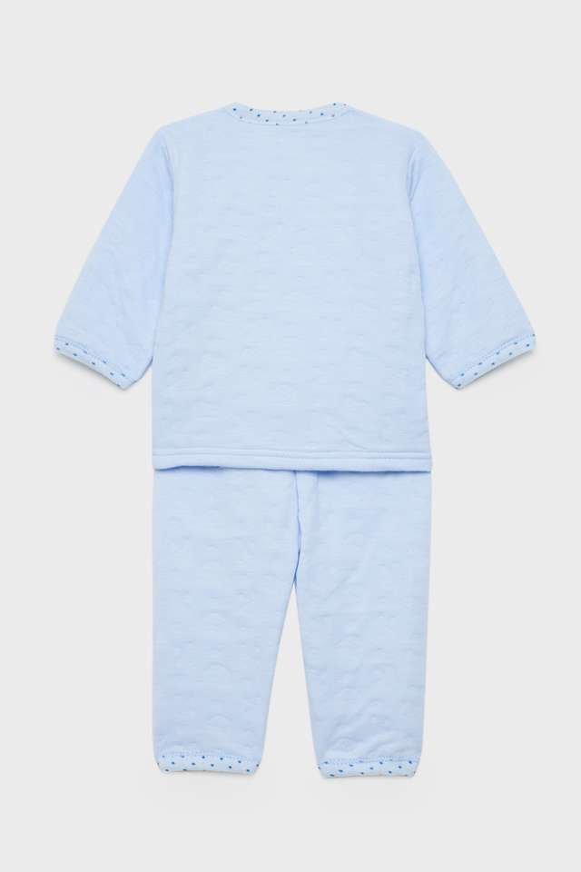 Embroidered-Polyester-Regular-Fit-Infant-Boys-Co-Ord-Set
