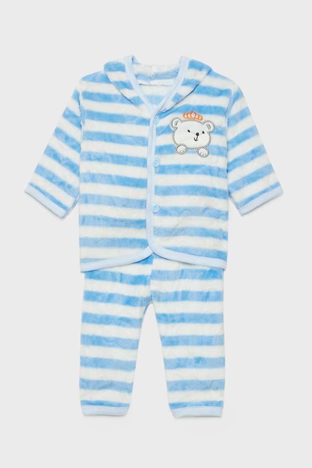 Stripes-Polyester-Regular-Fit-Infant-Boys-Co-Ord-Set