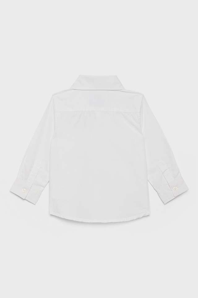 Solid-Cotton-Regular-Fit-Infant-Boys-Shirt