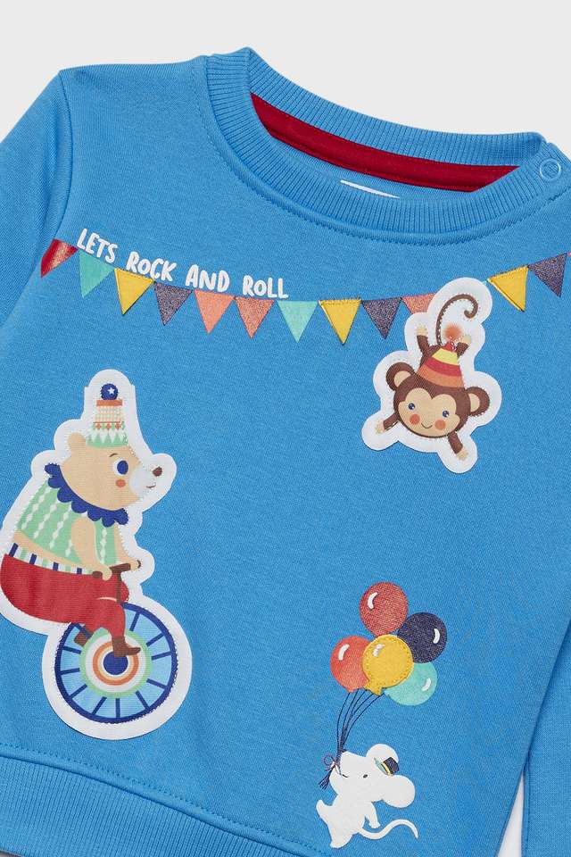 Graphic-Print-Cotton-Blend-Round-Neck-Infant-Boys-Sweatshirt