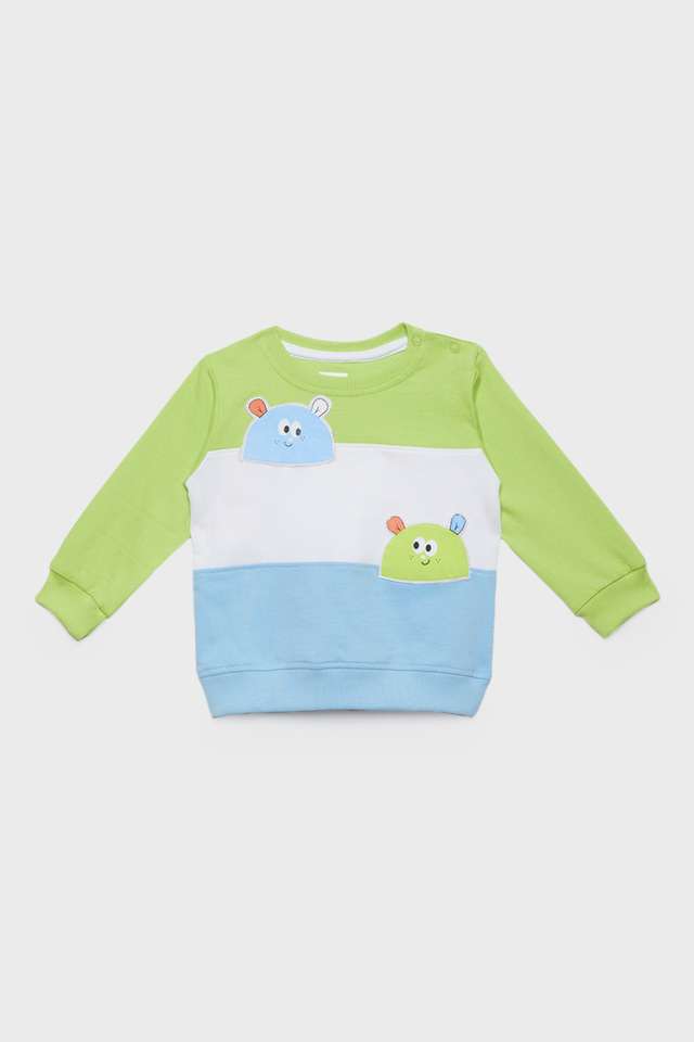 Color-Block-Cotton-Round-Neck-Infant-Boys-Sweatshirt