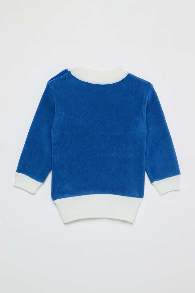 Jacquard-Polyester-Regular-Fit-Infant-Boys-Sweater