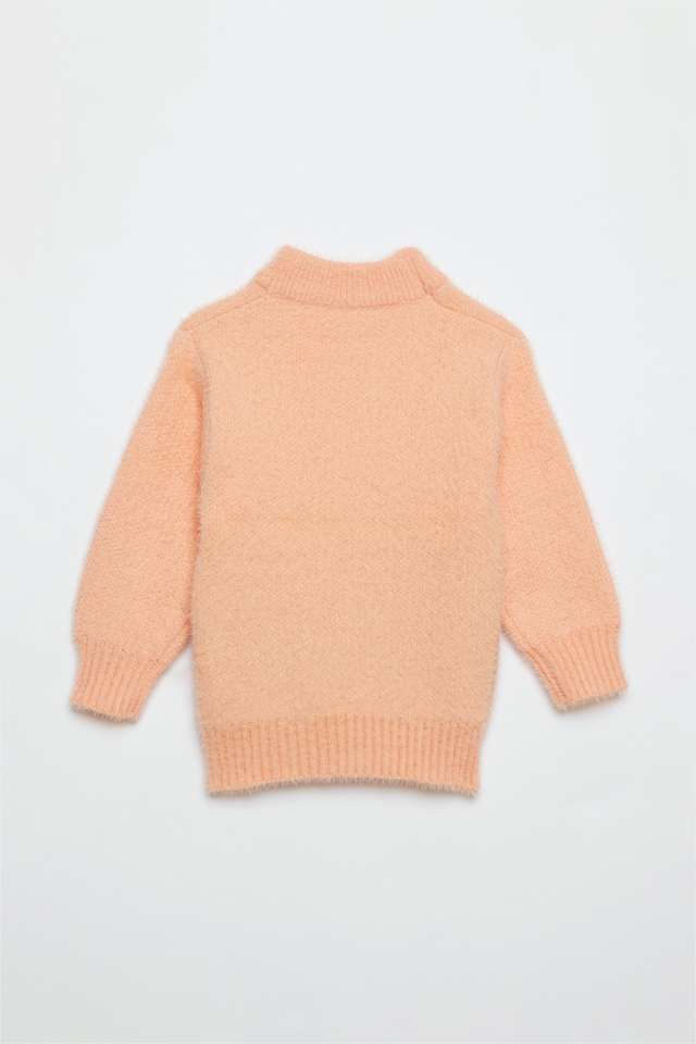 Printed-Blended-Fabric-High-Neck-Infant-Boys-Sweater