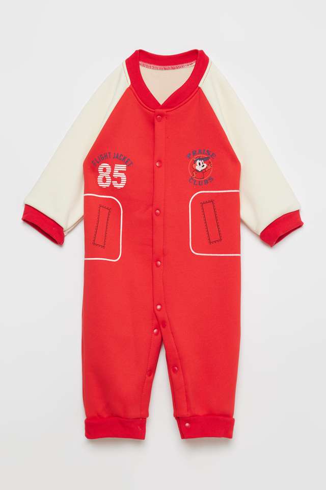 Graphic-Print-Blended-Fabric-Regular-Fit-Unisex-Infant-Nightsuit