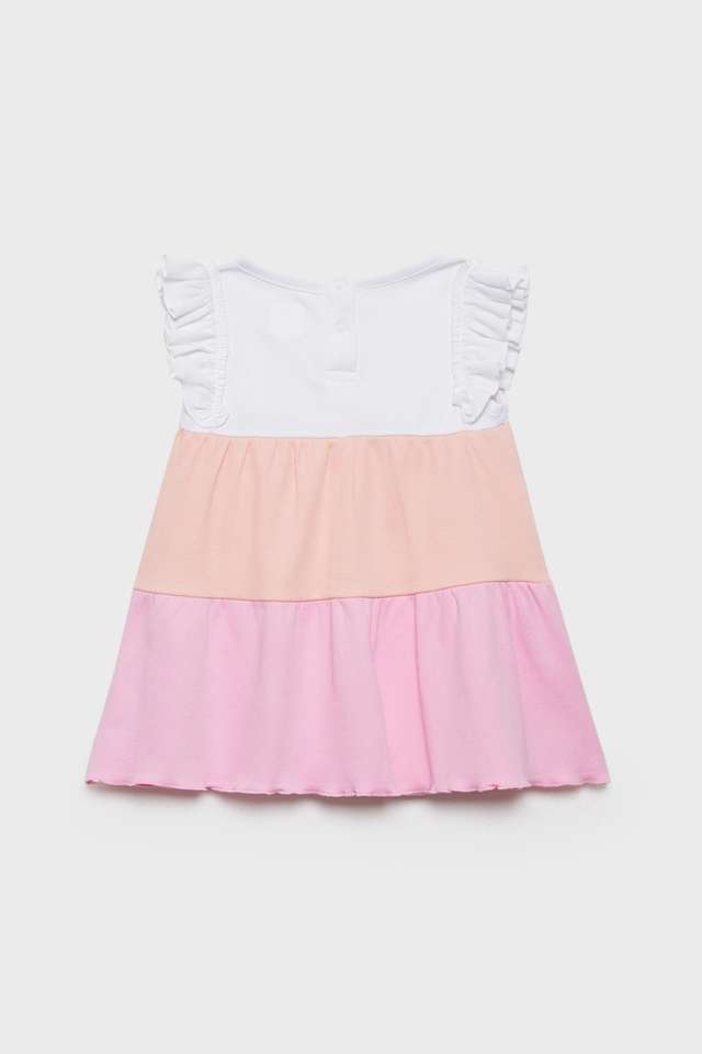 Solid-Cotton-Regular-Fit-Infant-Girls-Rompers