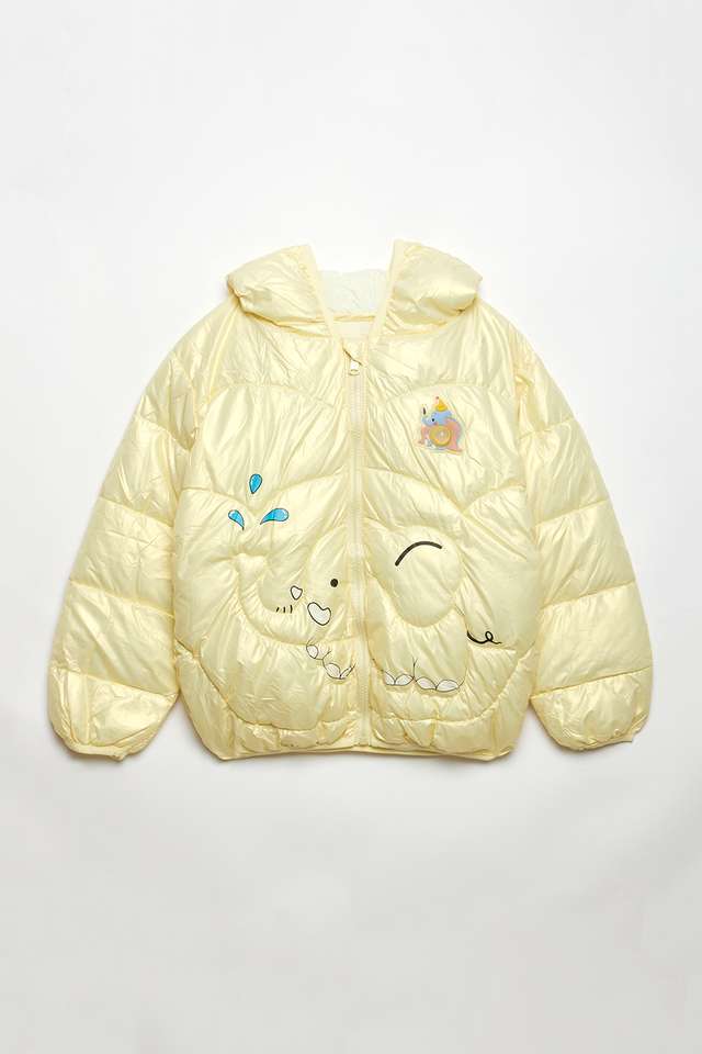 Printed-Polyester-Hooded-Infant-Girls-Jacket