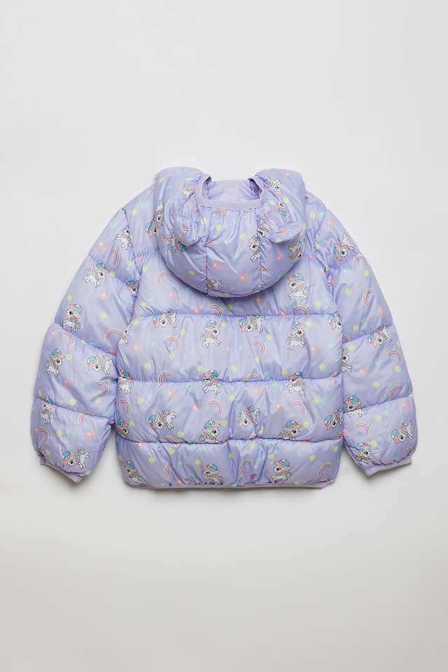 Solid-Polyester-Regular-Fit-Infant-Girls-Jacket