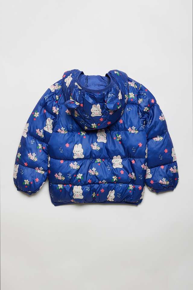 Solid-Polyester-Regular-Fit-Infant-Girls-Jacket