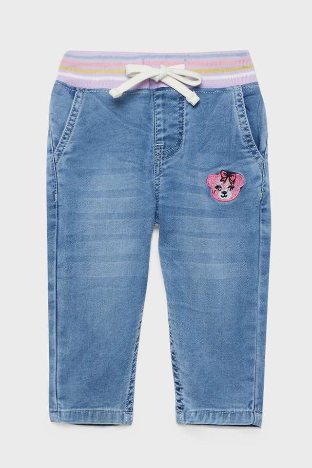 Solid-Cotton-Straight-Fit-Infant-Girls-Jeans