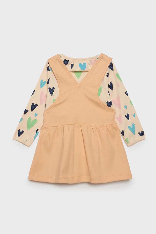 Embroidered-Cotton-Regular-Fit-Infant-Girls-Co-Ord-Set