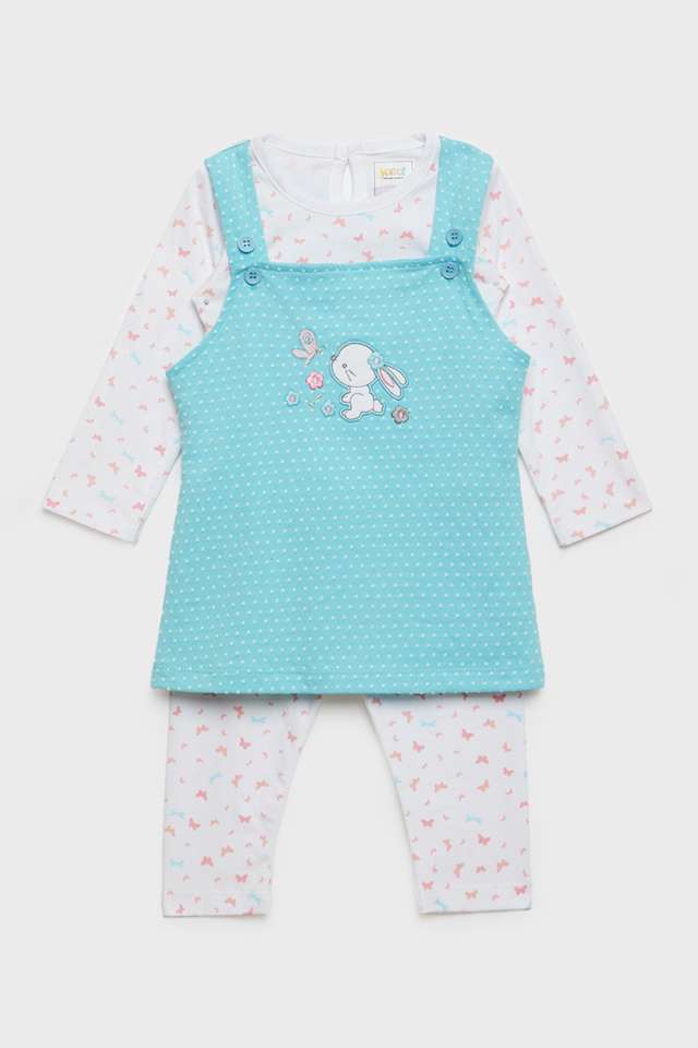 Printed-Cotton-Ankle-Length-Infants-Dungaree-Set
