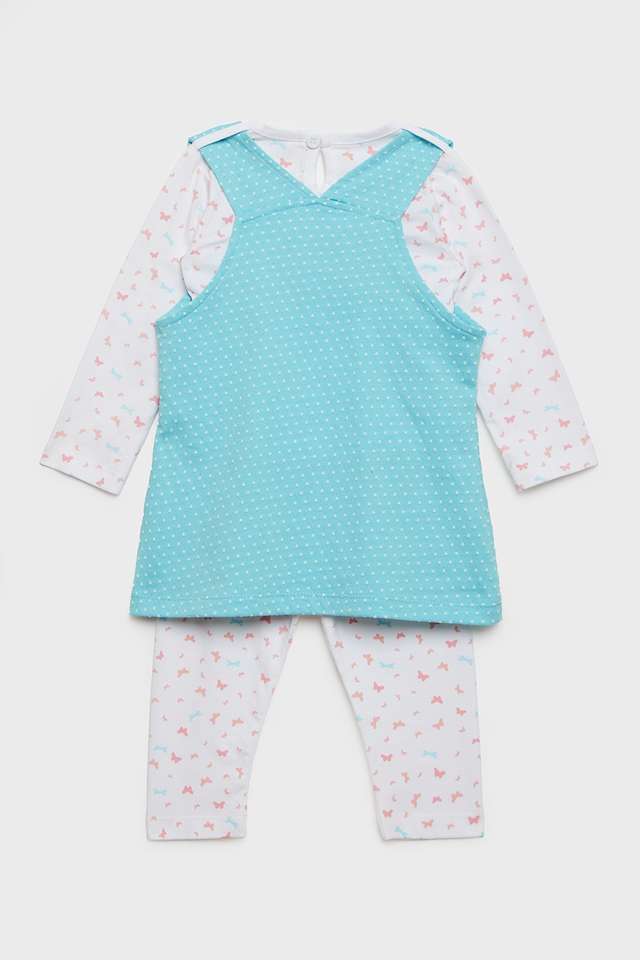 Printed-Cotton-Ankle-Length-Infants-Dungaree-Set