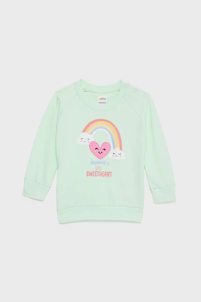 Embroidered-Cotton-Blend-Round-Neck-Girls-Sweatshirt