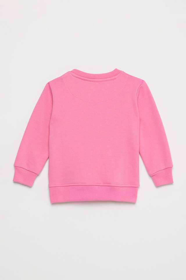 Graphic-Print-Cotton-Blend-Round-Neck-Infant-Girls-Sweatshirt