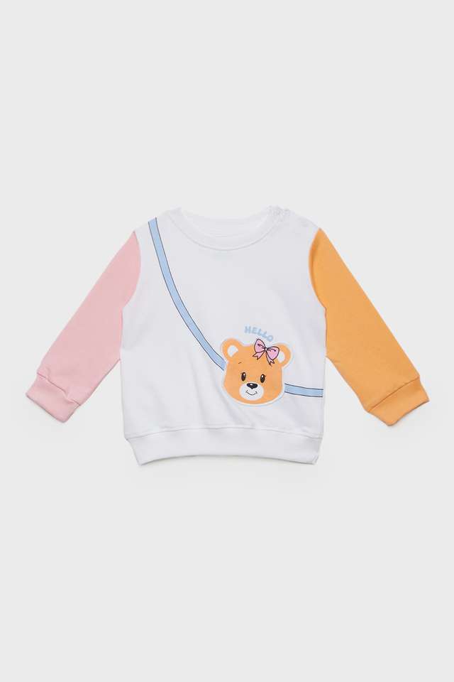 Graphic-Print-Cotton-Regular-Fit-Infant-Girls-Sweatshirt