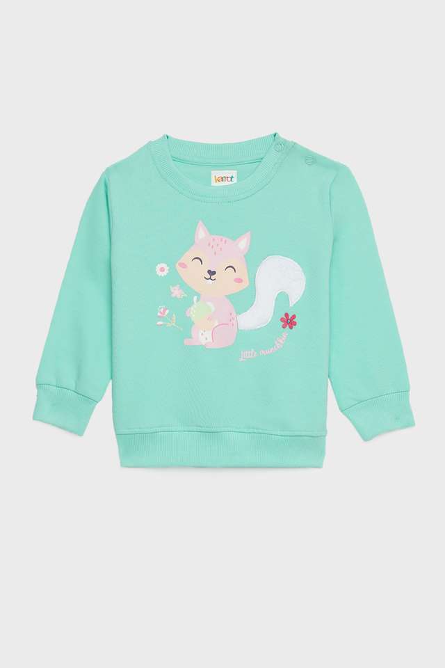 Graphic-Print-Cotton-Round-Neck-Infant-Girls-Sweatshirt