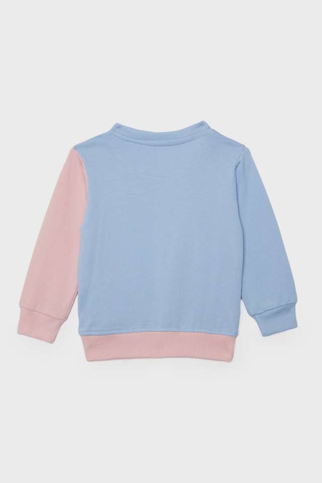 Solid-Cotton-Regular-Fit-Infant-Girls-Sweatshirt