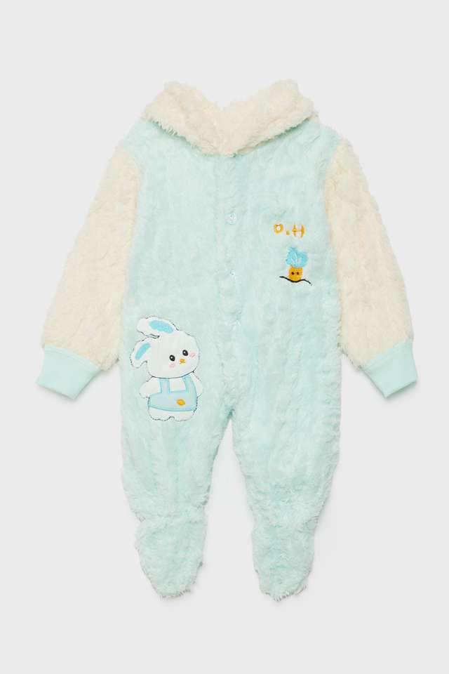 Embroidered-Polyester-Regular-Fit-Infant-Girls-Rompers