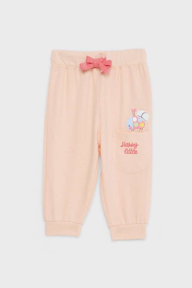 Graphic-Print-Cotton-Regular-Fit-Infant-Girls-Pants