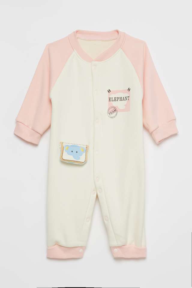 Graphic-Print-Blended-Fabric-Regular-Fit-Unisex-Infant-Nightsuit
