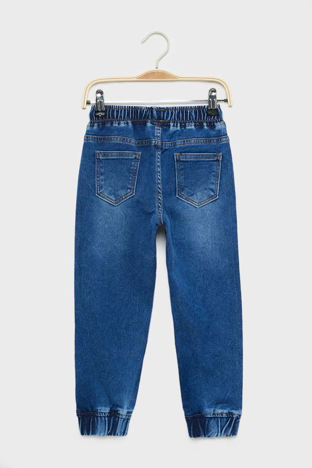 Solid-Denim-Relaxed-Fit-Boys-Joggers