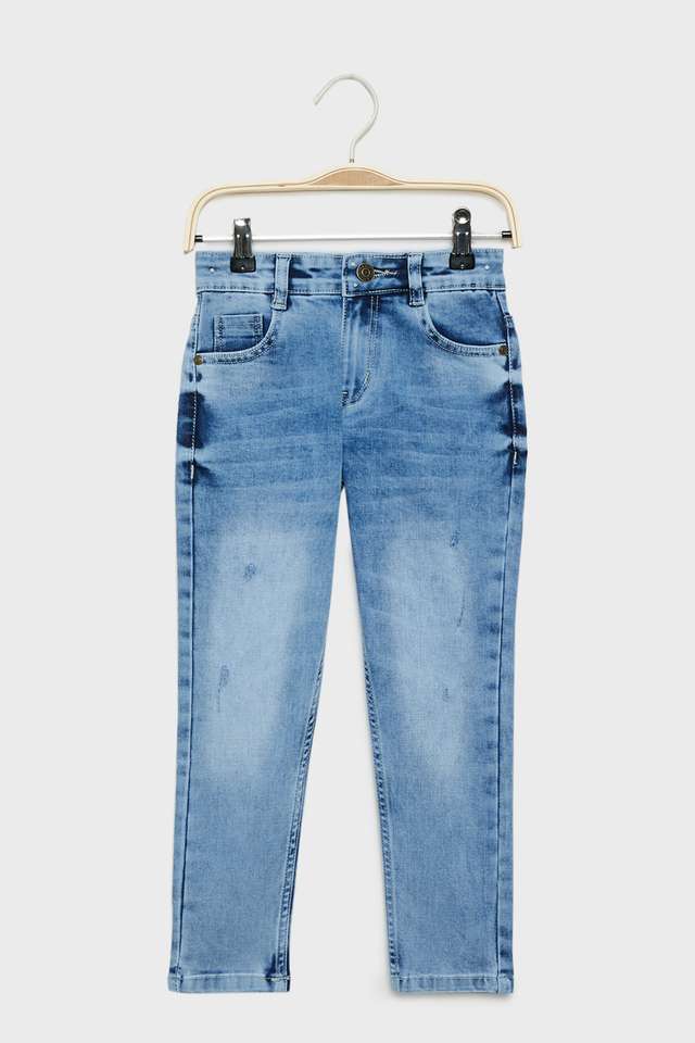 Solid-Blended-Fabric-Skinny-Fit-Boys-Jeans