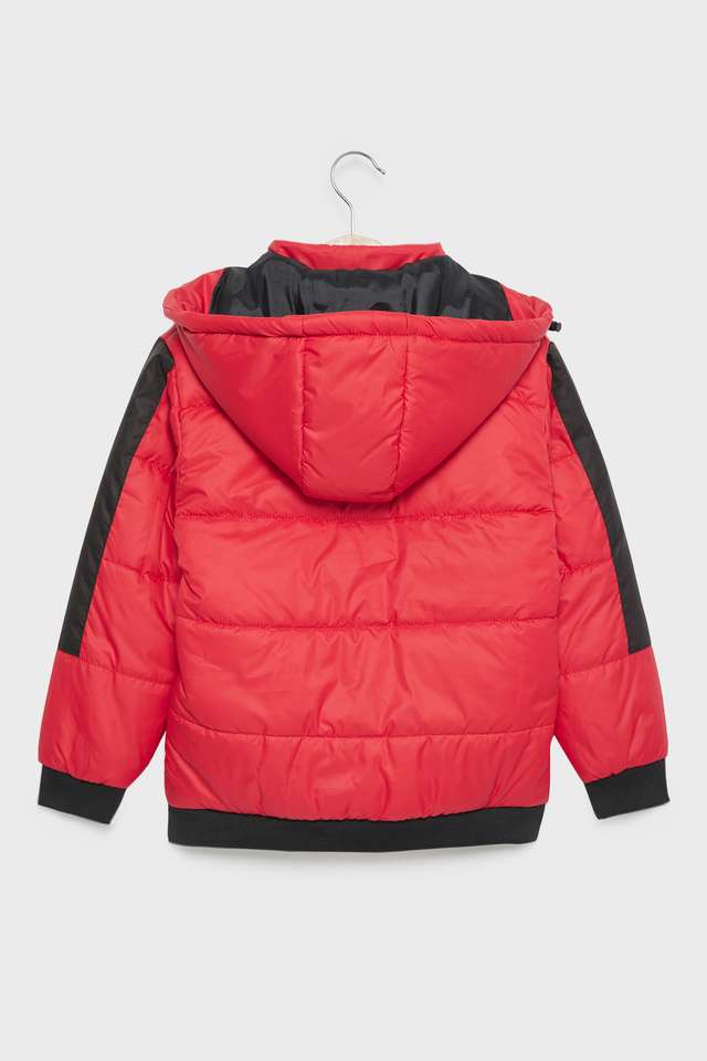 Color-Block-Polyester-Hooded-Boys-Jacket