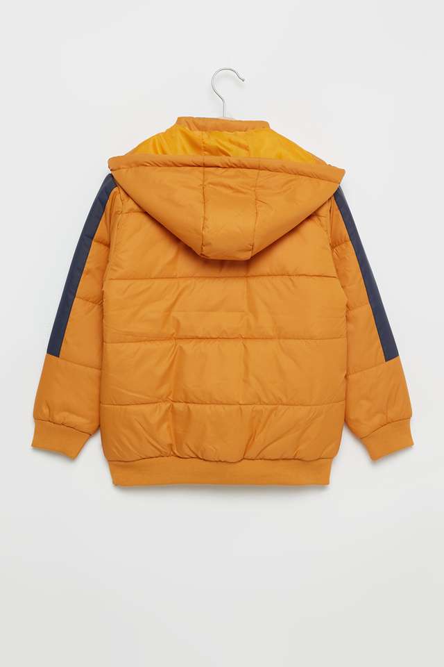 Color-Block-Polyester-Hooded-Boys-Jacket