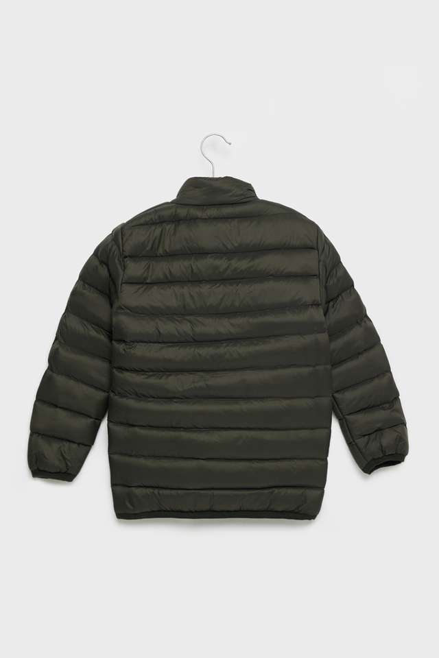 Solid-Nylon-High-Neck-Boys-Jacket