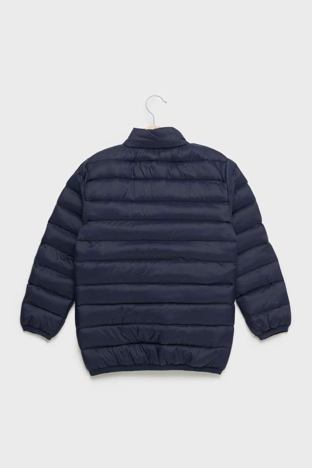 Solid-Nylon-High-Neck-Boys-Jacket