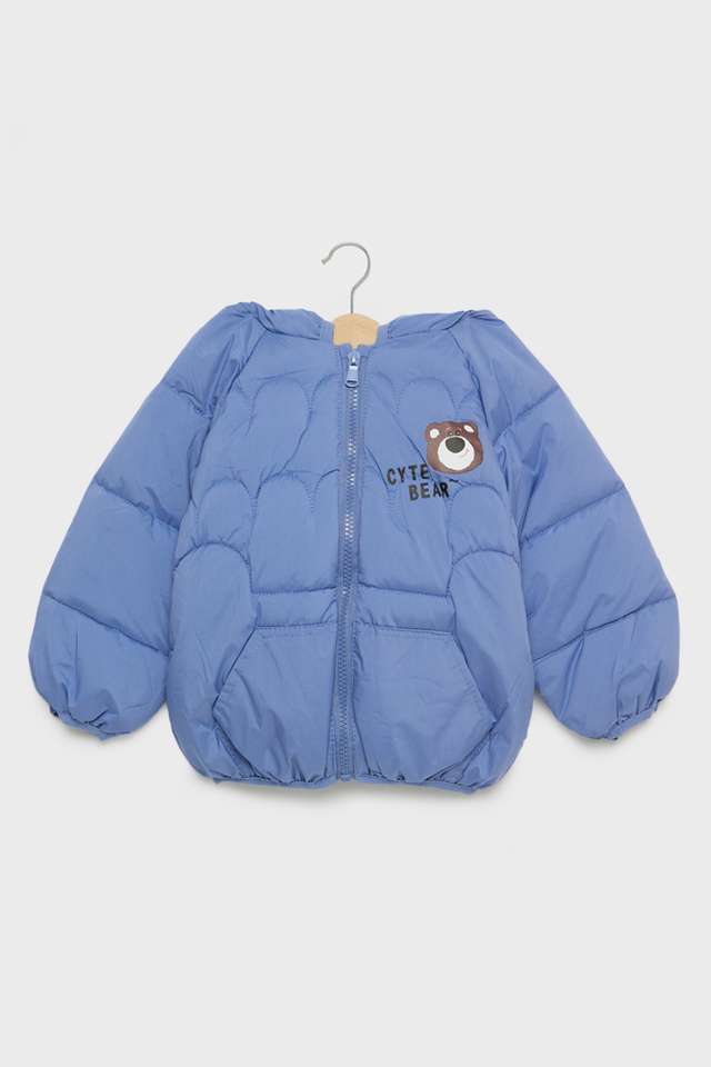 Solid-Polyester-Hooded-Boys-Jacket