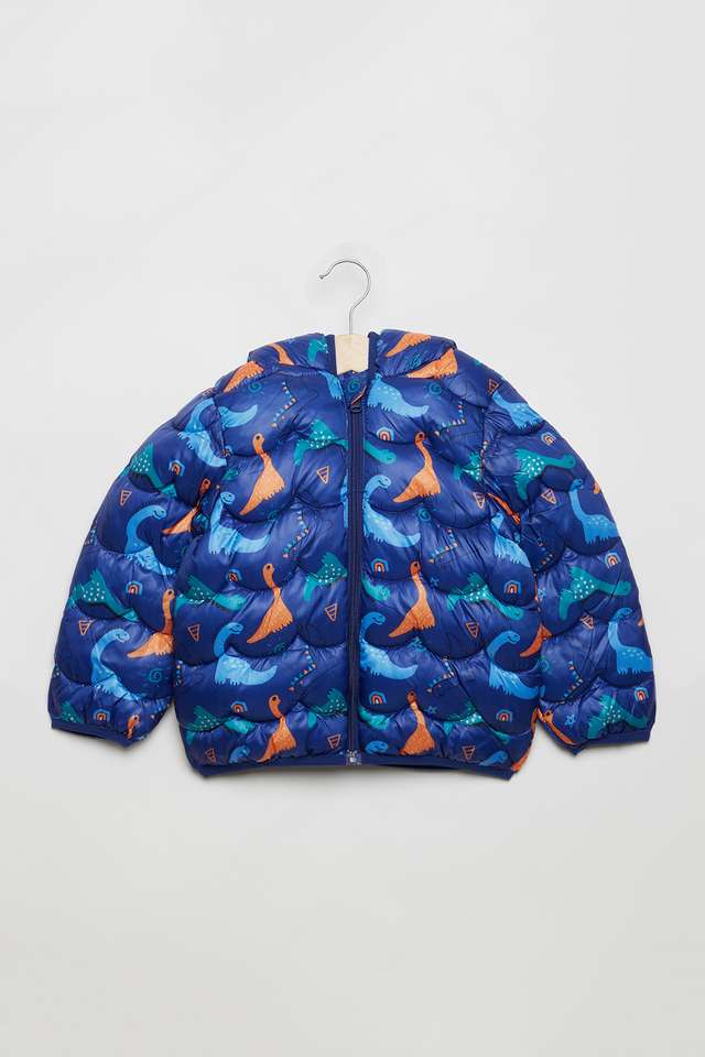 Solid-Polyester-Hooded-Boys-Jacket