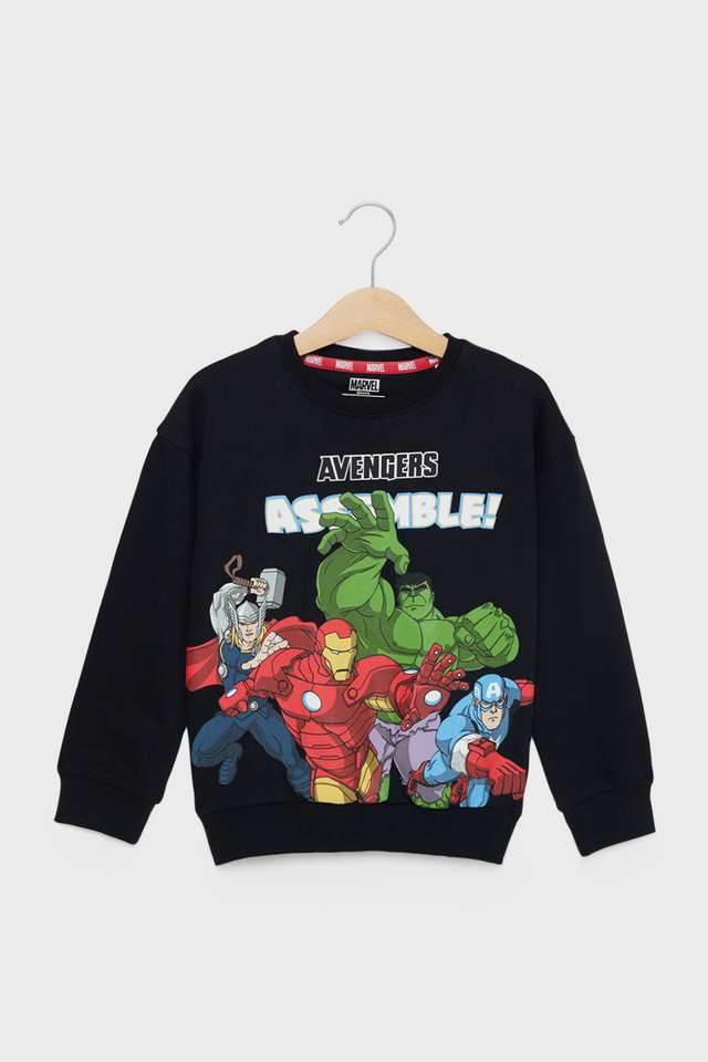 Graphic-Print-Cotton-Round-Neck-Boys-Sweatshirt