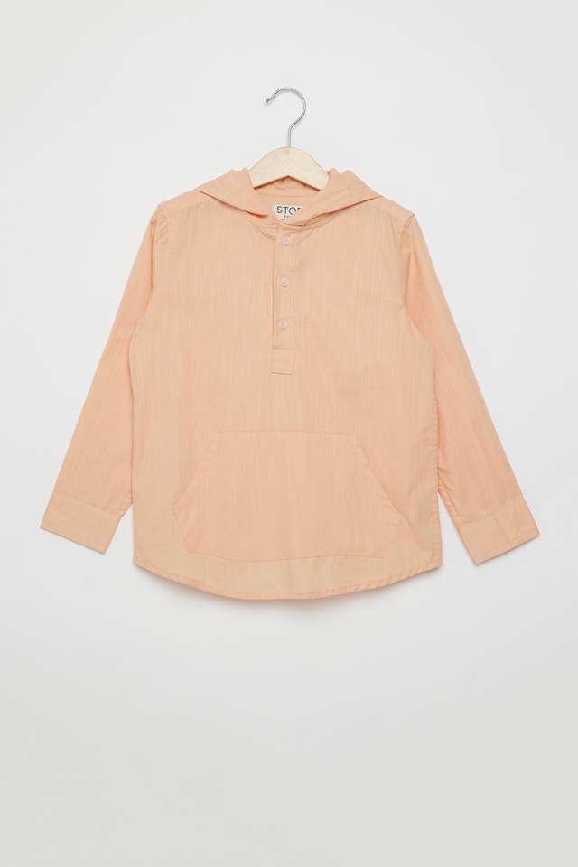 Solid-Blended-Fabric-Regular-Fit-Girls-Top