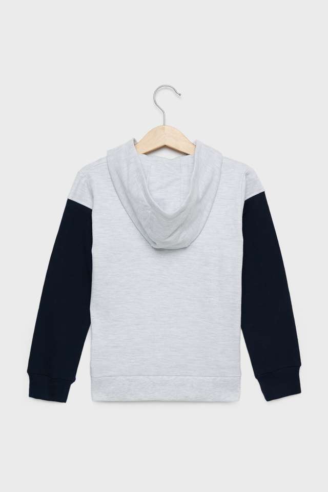 Typographic-Blended-Fabric-Hooded-Boys-Sweatshirt