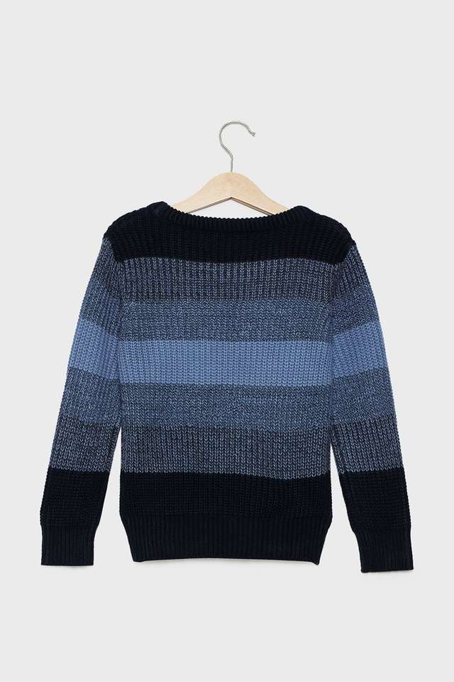 Color-Block-Cotton-Round-Neck-Boys-Sweater