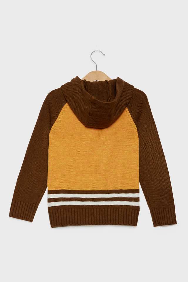 Color-Block-Cotton-Hooded-Boys-Sweater