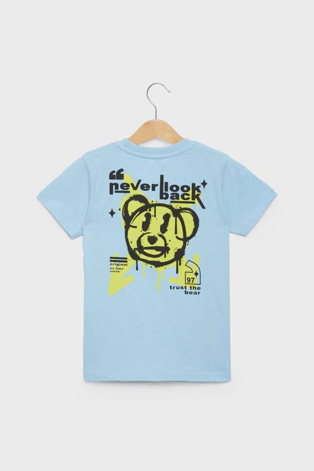 Graphic-Print-Cotton-Round-Neck-Boys-T-Shirt