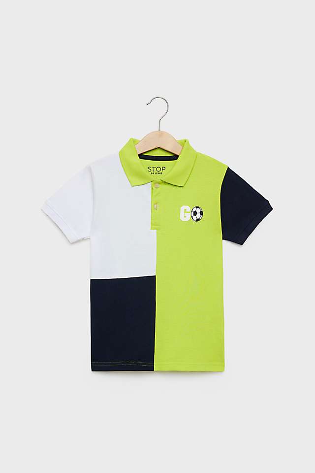 Color-Block-Cotton-Polo-Boys-T-Shirt