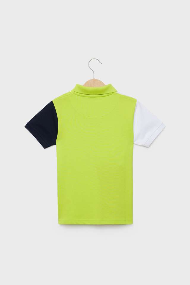 Color-Block-Cotton-Polo-Boys-T-Shirt