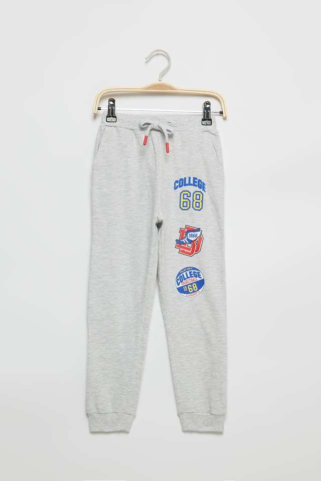 Solid-Cotton-Relaxed-Fit-Boys-Track-Pants