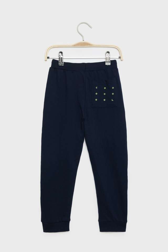 Solid-Cotton-Relaxed-Fit-Boys-Track-Pants