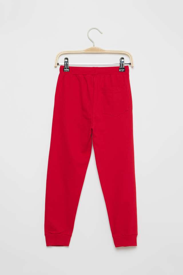 Solid-Blended-Fabric-Regular-Fit-Boys-Track-Pants