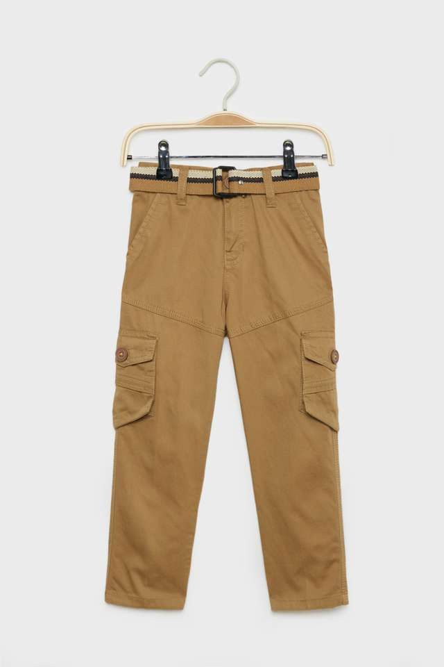 Solid-Blended-Fabric-Regular-Fit-Boys-Joggers