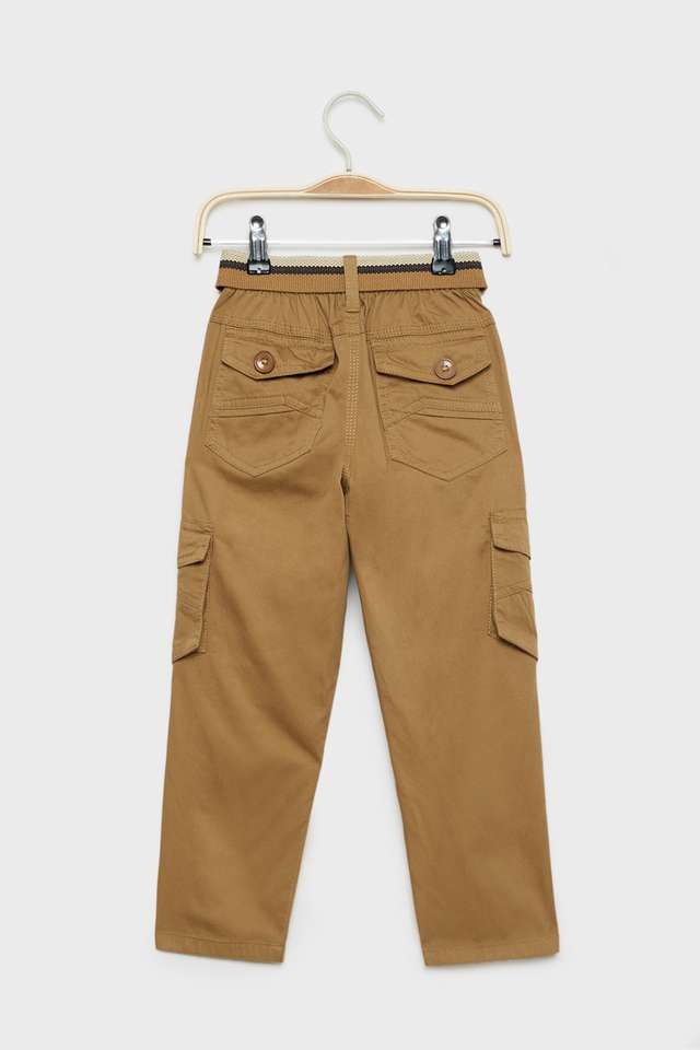 Solid-Blended-Fabric-Regular-Fit-Boys-Joggers