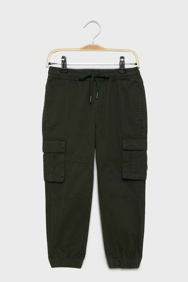 Solid-Cotton-Relaxed-Fit-Boys-Trousers