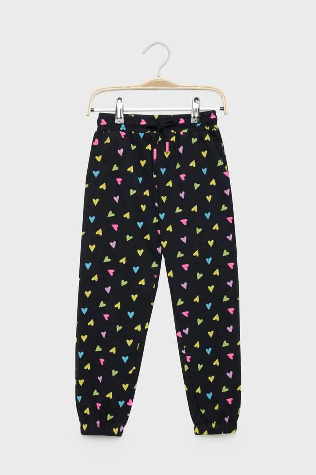 Printed-Blended-Fabric-Regular-Fit-Girls-Pyjamas