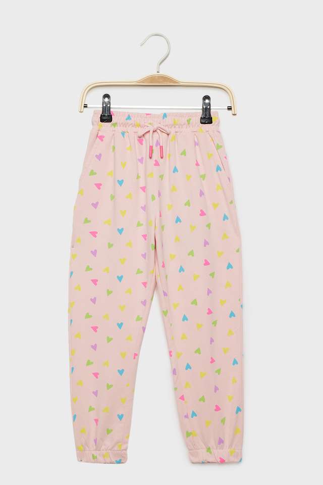 Printed-Blended-Fabric-Regular-Fit-Girls-Pyjamas