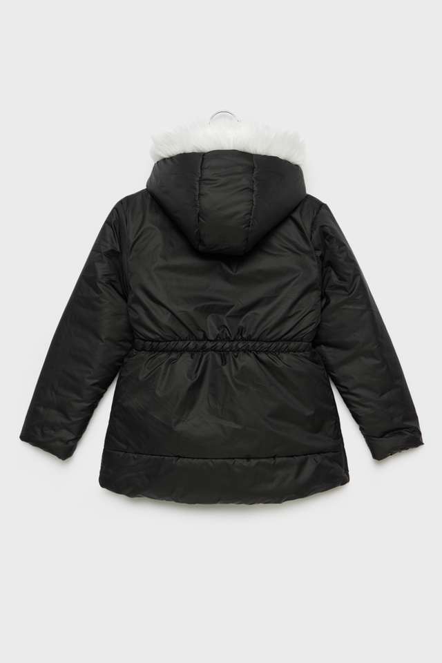 Solid-Polyester-Hooded-Girls-Jacket